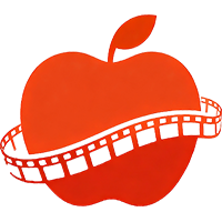 红苹果影视logo
