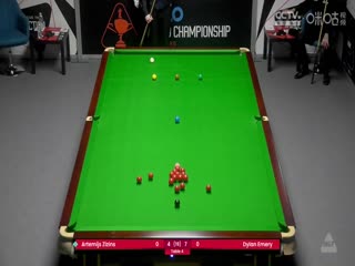 斯诺克世锦赛资格赛128进96 阿特米吉斯·齐津斯4-10迪伦·埃默里（第二阶段） 20250407