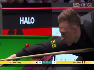24-25赛季斯诺克世锦赛四分之一决赛 卢卡·布雷切尔8-13贾德·特鲁姆普（第三阶段） 20250501