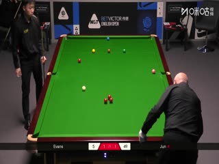 2025斯诺克英格兰公开赛 瑞安·埃文斯2-4江俊 20250911