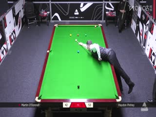 2025斯诺克武汉公开赛资格赛 马丁·奥唐奈1-5海顿·平海 20250622