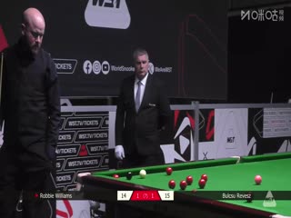 2025斯诺克英国公开赛资格赛 罗比·威廉姆斯1-4布尔丘·雷韦兹 20250628