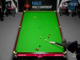 斯诺克世锦赛资格赛128进96 阿特米吉斯·齐津斯2-7迪伦·埃默里（第一阶段） 20250407