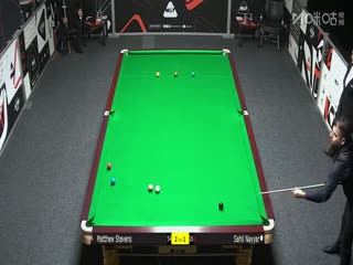 2025斯诺克武汉公开赛资格赛 马修·史蒂文斯5-2萨希尔·纳亚尔 20250623