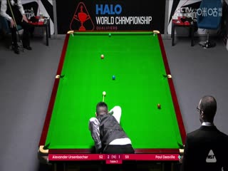 斯诺克世锦赛资格赛128进96 亚历山大·乌森巴赫6-3保罗·迪维尔（第一阶段） 20250407