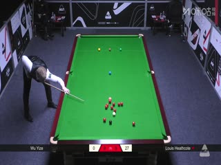 2025斯诺克武汉公开赛资格赛 吴宜泽2-5路易斯·西斯考特 20250622