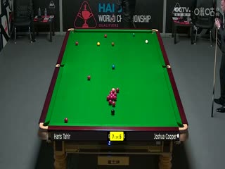 斯诺克世锦赛资格赛128进96 哈里斯·塔希尔10-6约书亚·库珀（第二阶段） 20250407