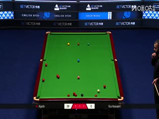 2025斯诺克英格兰公开赛 法拉赫·阿贾布4-1克雷什·古尔巴克萨尼 20250912