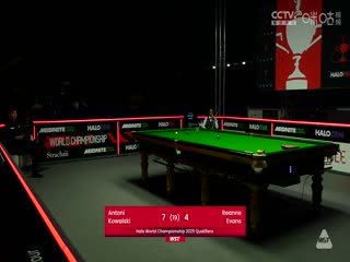 斯诺克世锦赛资格赛128进96 安东尼·科瓦斯基10-4瑞安·埃文斯（第二阶段） 20250407