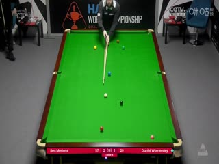 斯诺克世锦赛资格赛128进96 本·米尔滕斯6-2丹尼尔·沃莫斯利（第一阶段） 20250407