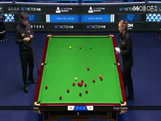 2025斯诺克英格兰公开赛 赵心童4-0辛格·查达 20250917