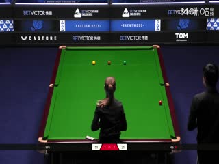 2025斯诺克英格兰公开赛64进32 吴宜泽4-1贺国强 20250915