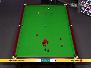 24-25赛季斯诺克世锦赛第二轮 罗尼·奥沙利文6-2庞俊旭（第一阶段） 20250426