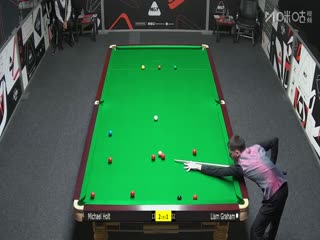 2025斯诺克武汉公开赛资格赛 迈克尔·霍尔特5-3利亚姆·格雷厄姆 20250622