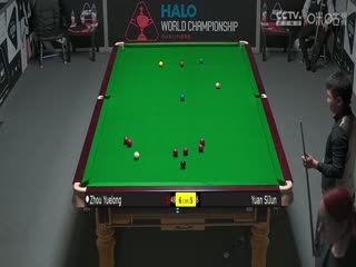 24-25赛季斯诺克世锦赛资格赛Day9 周跃龙10-5袁思俊（第二阶段） 20250416