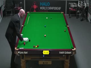 斯诺克世锦赛资格赛128进96 阿卡尼·宋沙瓦10-3克雷什·古尔巴克萨尼（第二阶段） 20250408