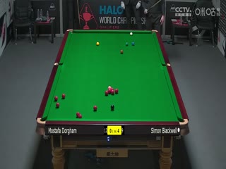 斯诺克世锦赛资格赛128进96及96进64 穆斯塔法·多尔格姆3-6西蒙·布莱克威尔（第一阶段） 20250409