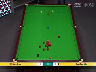 24-25赛季斯诺克世锦赛第一轮 卢卡·布雷塞尔4-5瑞恩·戴（第一阶段） 20250423