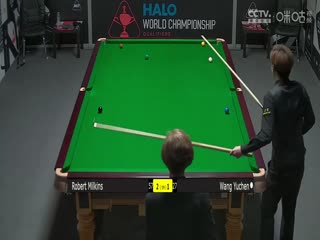 24-25赛季斯诺克世锦赛资格赛第三轮 罗伯特·米尔金斯3-6王雨晨（第一阶段） 20250414