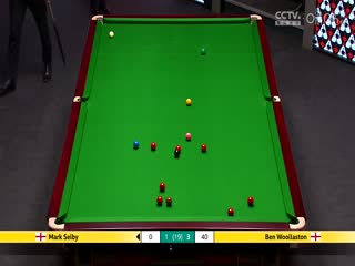24-25赛季斯诺克世锦赛第一轮 马克·塞尔比5-4本·沃拉斯顿（第一阶段） 20250424