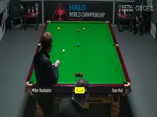24-25赛季斯诺克世锦赛资格赛Day9 罗斯·缪尔4-10本·沃拉斯顿（第二阶段） 20250416