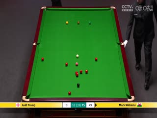 24-25赛季斯诺克世锦赛半决赛 马克·威廉姆斯17-14贾德·特鲁姆普（第四阶段） 20250504