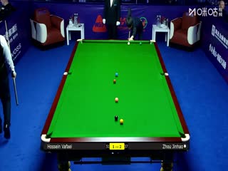 2025斯诺克武汉公开赛延期资格赛及64进32 侯赛因·瓦菲5-2周金豪 20250824