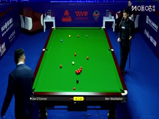 2025斯诺克武汉公开赛延期资格赛及64进32 乔·奥康纳5-4本·沃拉斯顿 20250824