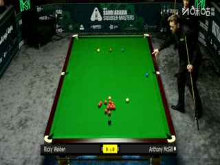 2025斯诺克沙特大师赛第三轮（80进48） 里奇·沃顿2-4安东尼·麦克吉尔 20250811