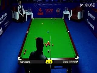 2025斯诺克武汉公开赛64进32 肖国栋5-2辛格·查达 20250825