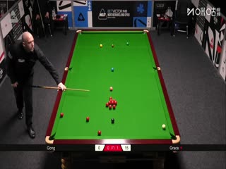 2025斯诺克北爱尔兰公开赛资格赛第二轮 巩晨智0-4大卫·格雷斯 20250907