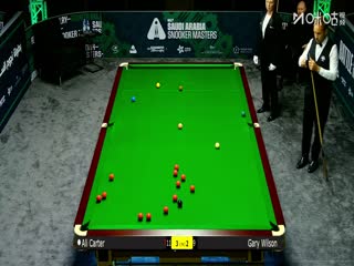 2025斯诺克沙特大师赛32进16 阿里·卡特5-4加里·威尔逊 20250812