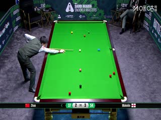 2025斯诺克沙特大师赛16进8 赵心童5-6克里斯·韦克林 20250814