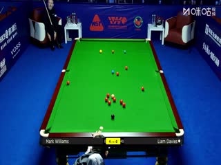 2025斯诺克武汉公开赛延期资格赛及64进32 马克·威廉姆斯5-3利亚姆·戴维斯 20250824