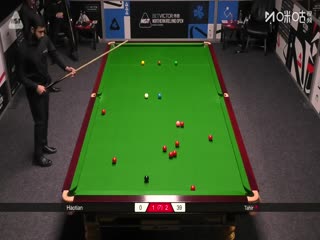 2025斯诺克北爱尔兰公开赛资格赛第二轮 吕昊天3-4哈里斯·塔希尔 20250907