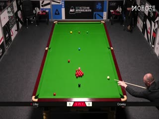 2025斯诺克北爱尔兰公开赛资格赛第二轮 大卫·利利4-3莱昂内·克劳利 20250907