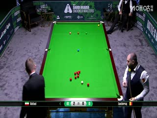 2025斯诺克沙特大师赛第三轮（80进48） 侯赛因·瓦菲4-1朱利安·勒克莱 20250811