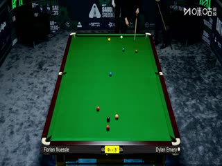 2025斯诺克沙特大师赛第一轮（144进112） 弗洛里安·努斯勒3-4迪伦·埃默里 20250808