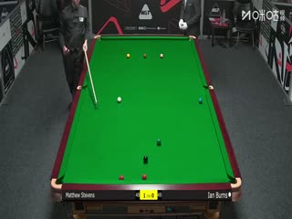 斯诺克西安大奖赛资格赛（128进64轮次） 马修·史蒂文斯5-0伊安·伯恩斯 20250903