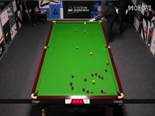 2025斯诺克北爱尔兰公开赛资格赛第一轮 山姆·克雷吉4-1乔·康诺利 20250905