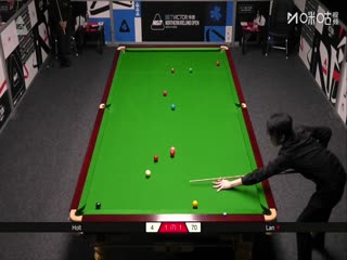2025斯诺克北爱尔兰公开赛资格赛第二轮 迈克尔·霍尔特2-4蓝裕豪 20250907