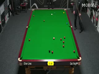 斯诺克西安大奖赛资格赛（128进64轮次） 奥利弗·莱恩斯5-1高阳 20250901