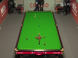 斯诺克 詹姆斯•卡希尔1-4汤姆•福特 20230814