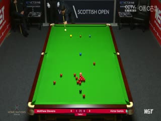 斯诺克苏格兰公开赛资格赛 马修·史蒂文斯4-0维克多·萨基斯 20231101