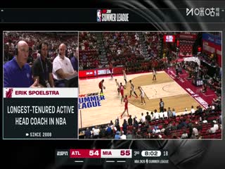 NBA夏季联赛 老鹰VS热火 20250712