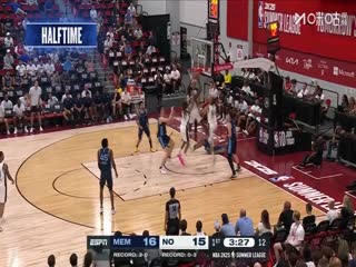 NBA夏季联赛 爵士VS黄蜂 20250712