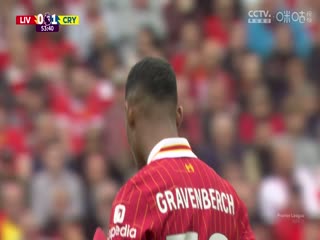 英超联赛 利物浦VS水晶宫 20250525