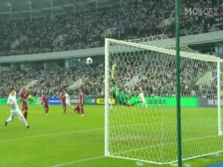 世预亚第三轮比赛 乌兹别克斯坦VS卡塔尔 20250610