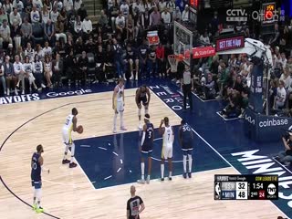 NBA季后赛 勇士VS森林狼 20250509