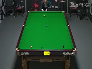 斯诺克世锦赛资格赛96进64及64进32 里奇·沃顿10-9米歇尔·曼恩（第二阶段） 20250413